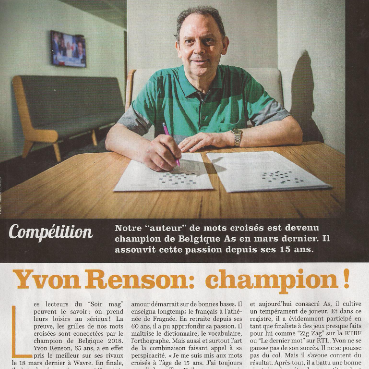 Yvon Renson : Champion